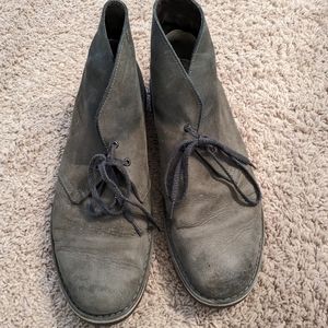 Clarks Bushacre II grey boots